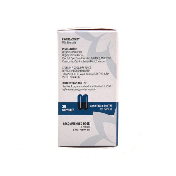Nitecap 20mg THC Capsules - 30 Pack