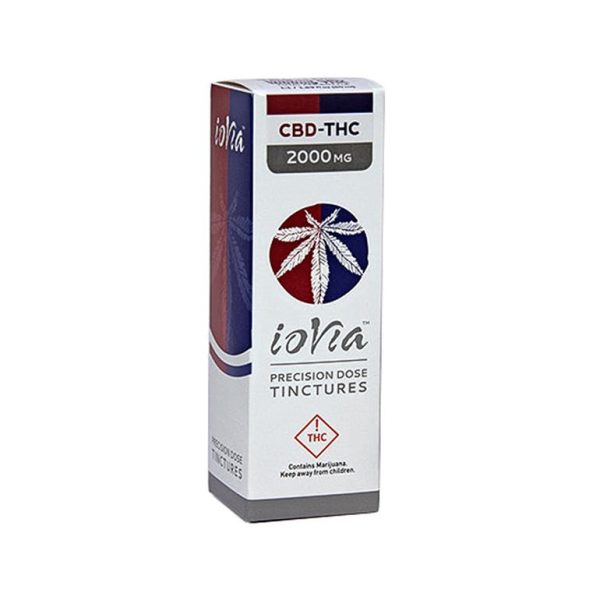 (Med) ioVia Tincture 2000mg CBD-THC Precision Dose