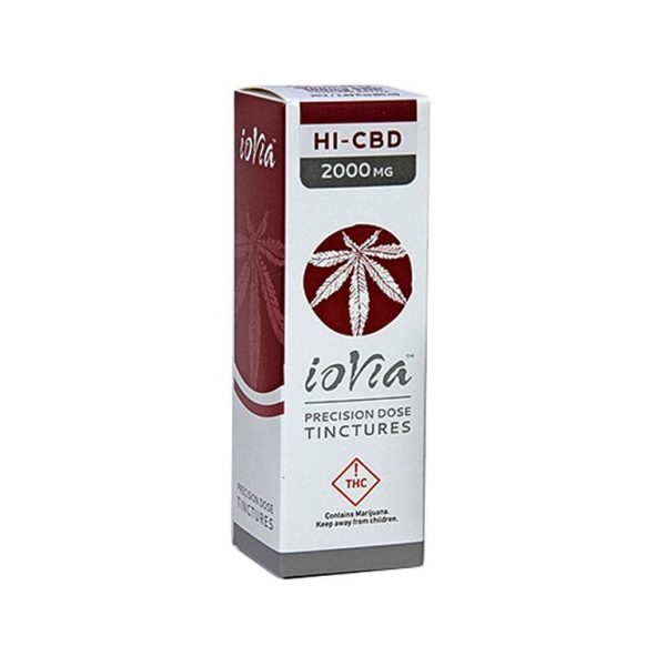 (Rec) ioVia Tincture 2000mg HI-CBD Precision Dose