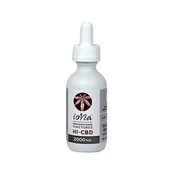 (Rec) ioVia Tincture 2000mg HI-CBD Precision Dose