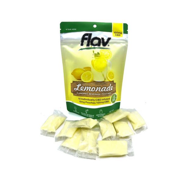 Flav CBD Lemonade 100mg - 10 pack