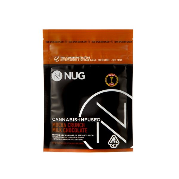 NUG Chocolate Bar - Mocha Crunch 100MG