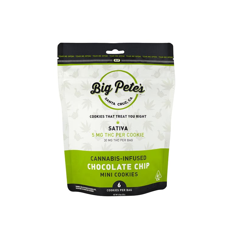 Chocolate Chip Cookies Sativa 60mg (6pk)