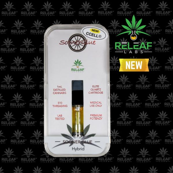 Sooner Glue 1G Vape Cartridge (CCELL)