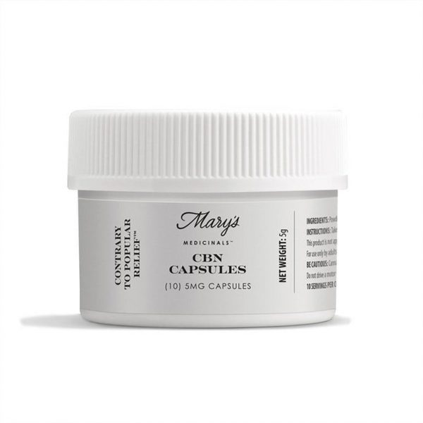 CBN Capsules (5) 10 mg Capsules (CA)