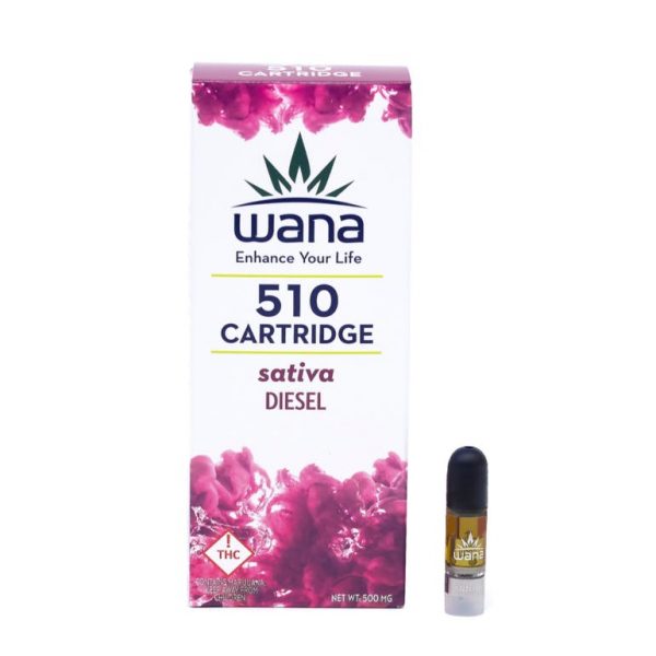 Wana 510 Vape Cartridge: Sativa Diesel