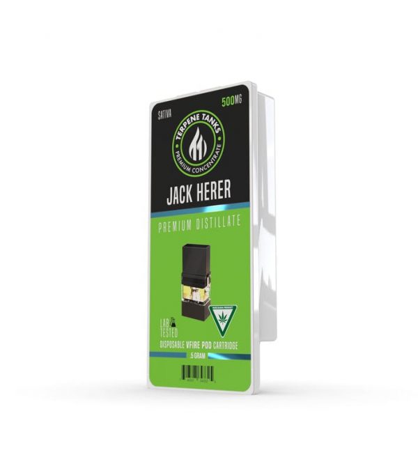 TERPENE TANKS JACK V-FIRE POD .5G