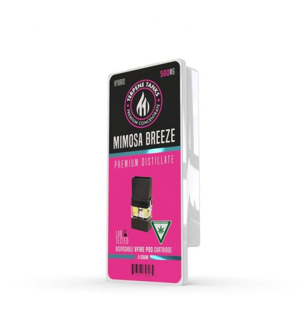 TERPENE TANKS MIMOSA BREEZE V-FIRE POD .5G