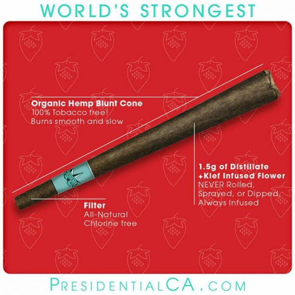 Presidential Moon Rock Blunt - Strawberry (1.5g)