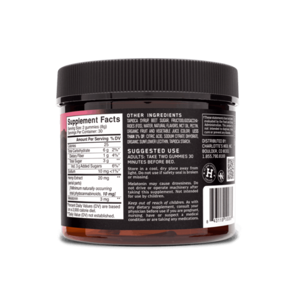 Charlotte's Web CBD Sleep Gummies