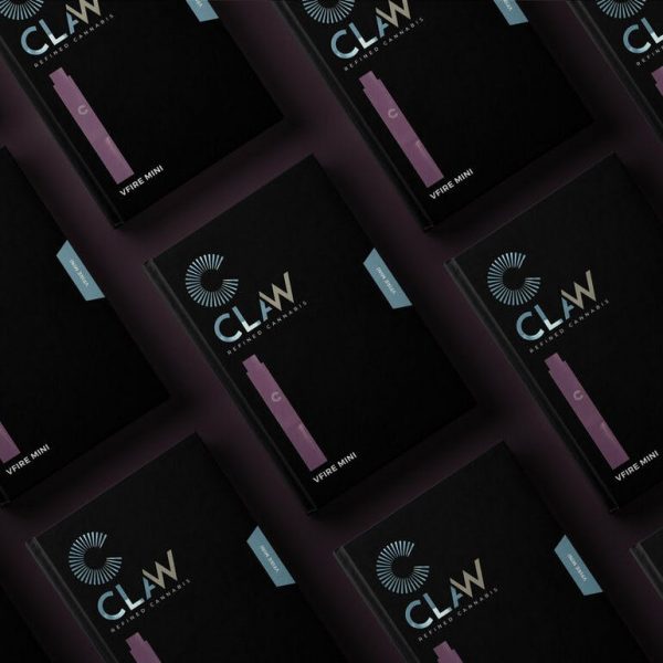 Claw Cannabis Vfire Mini Battery- Purple