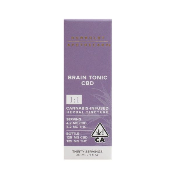 Brain Tonic 1:1 CBD/THC Tincture