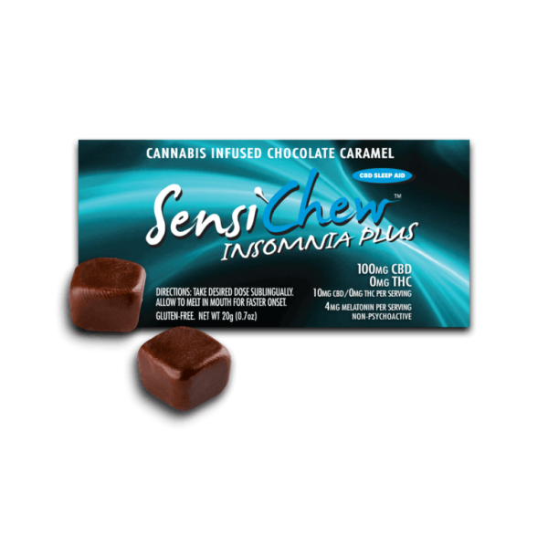 Sensi Chew Insomnia Plus with Melatonin: CBD