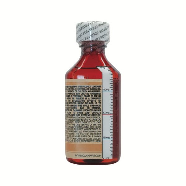 600mg Orange Cream THC Syrup - Extra Strength