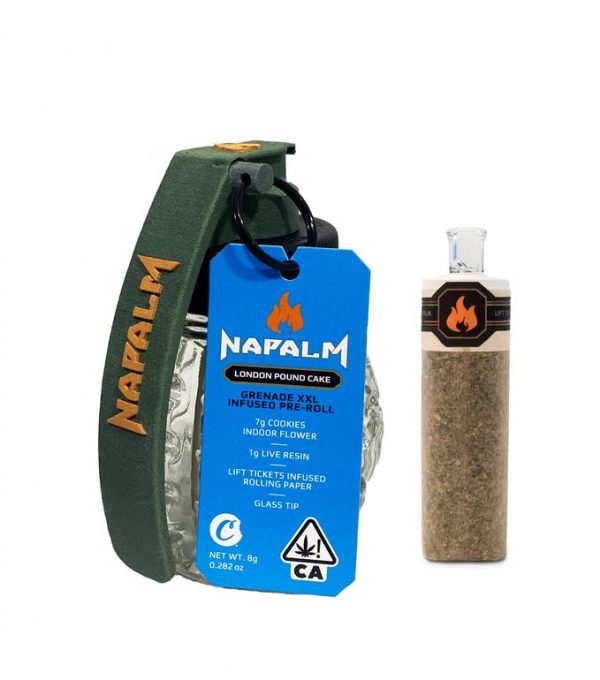 NAPALM LONDON POUND CAKE GRENADE (8 grams total)