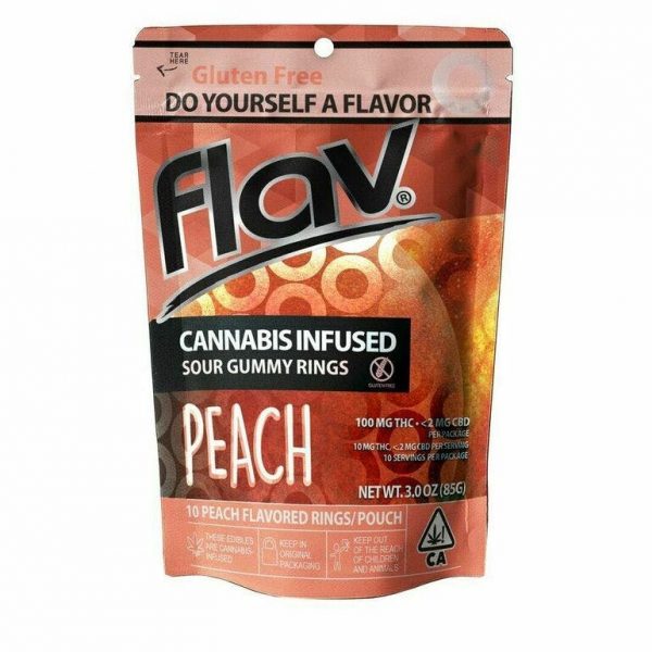 Gummies - Peach Rings 100mg