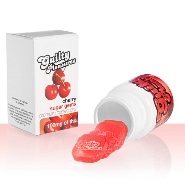 Sugar Gems - Cherry 100mg