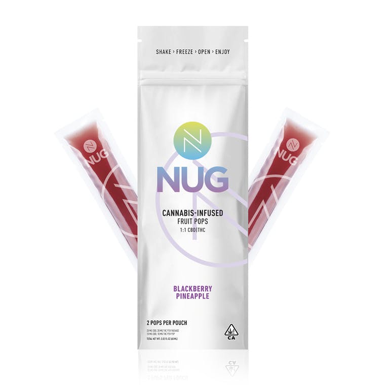 NUG Pop 2 Pack Blackberry Pineapple
