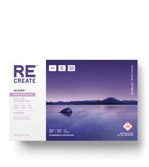ReCreate - Sleep Chocolate 10 Pack - 200mg