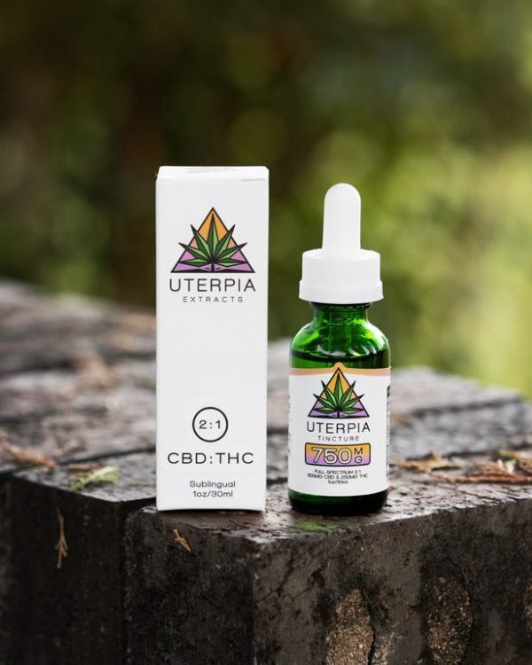 2:1 CBD:THC Tincture - 750MG