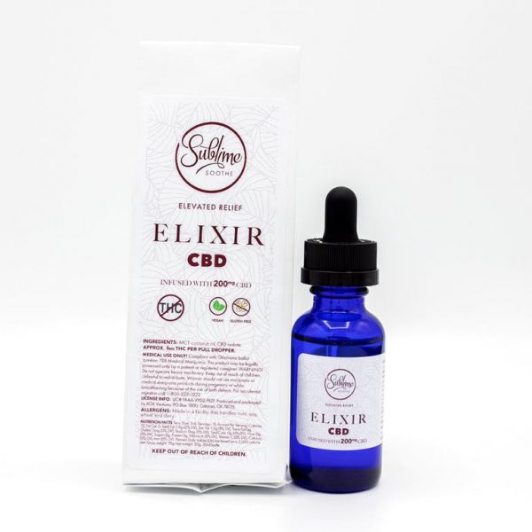 Sublime Elixir Oil CBD (200mg CBD)