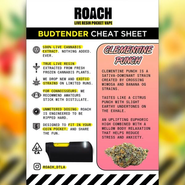 ROACH - Clementine Punch (0.36g)