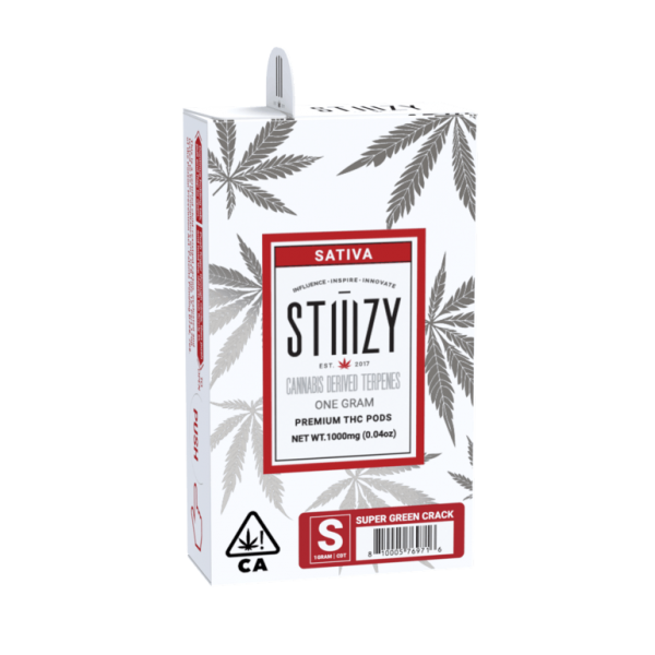SUPER GREEN CRACK CANNABIS DERIVED TERPENE POD 1G