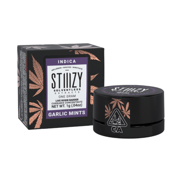 GARLIC MINTS - LIVE ROSIN BADDER