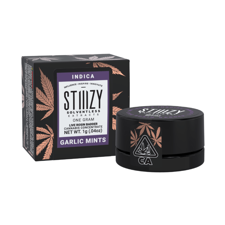 GARLIC MINTS - LIVE ROSIN BADDER