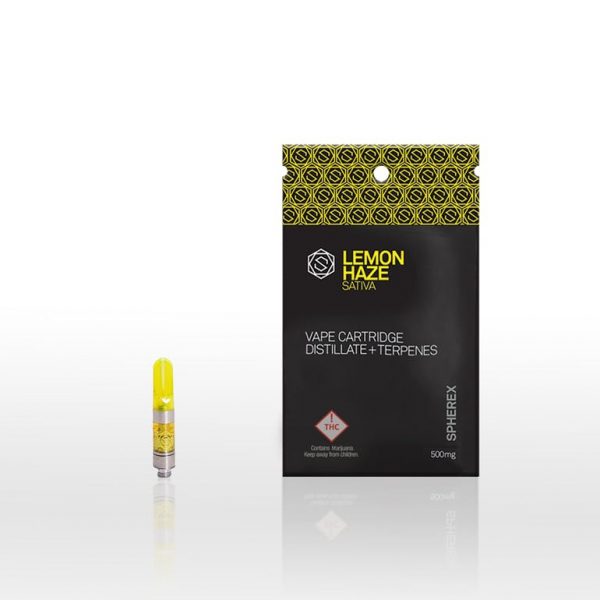 LEMON HAZE 500mg Vape Cartridge- CO
