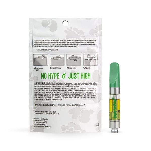 True Glue Purified Live Resin - 1g Cartridge