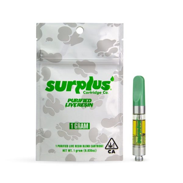 True Glue Purified Live Resin - 1g Cartridge