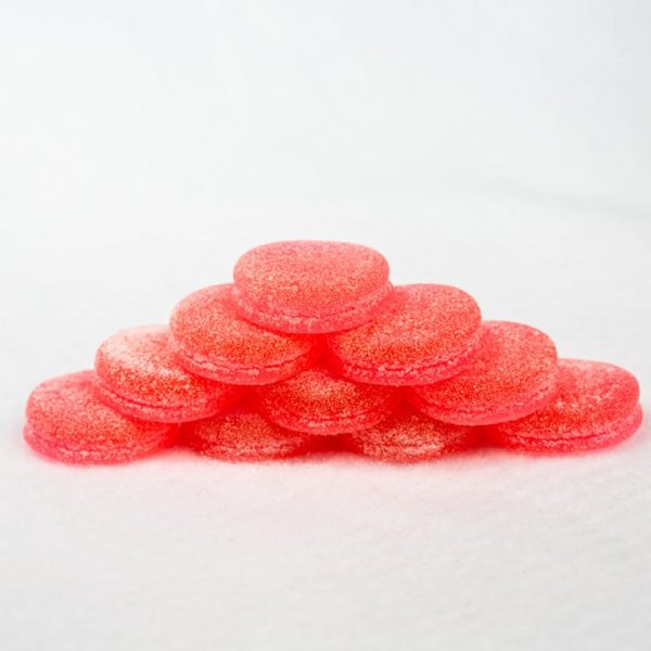 Sour Pink Lemonade Gummies-100mg THC