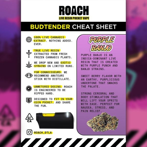 ROACH - Purple Banjo (0.36g)
