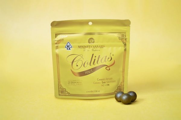 Peace Colitas - THC + CBN - Caramel Dark Chocolate