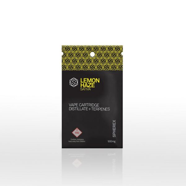 LEMON HAZE 500mg Vape Cartridge- CO