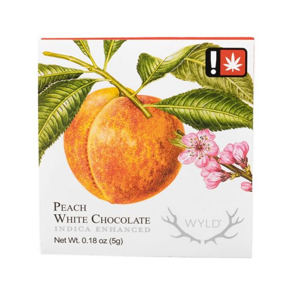 Peach White Chocolate Indica Single Serving 5mg