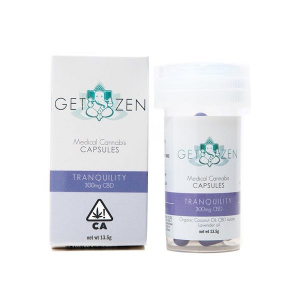Tranquility 10mg CBD Capsules - 30 pack