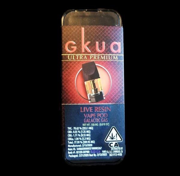 Galactic Gas Live Resin THC Pod