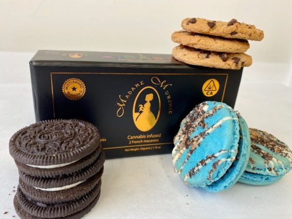 French macaron - Cookie Monster (duo pack)