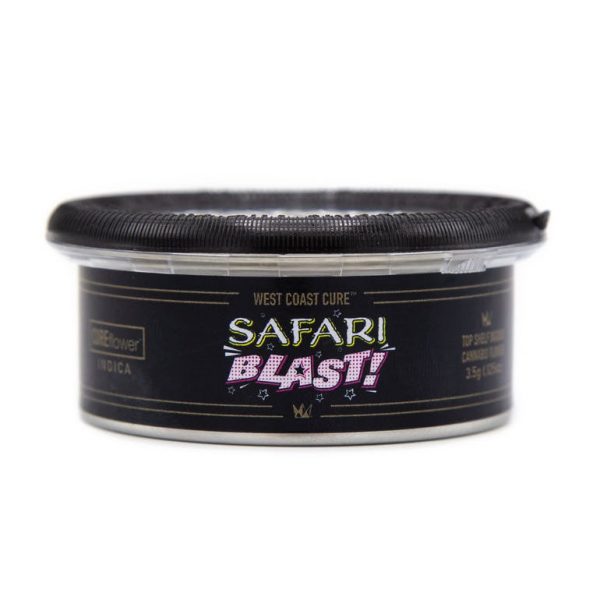 Safari Blast 1/8th Canned Flower (3.5g)