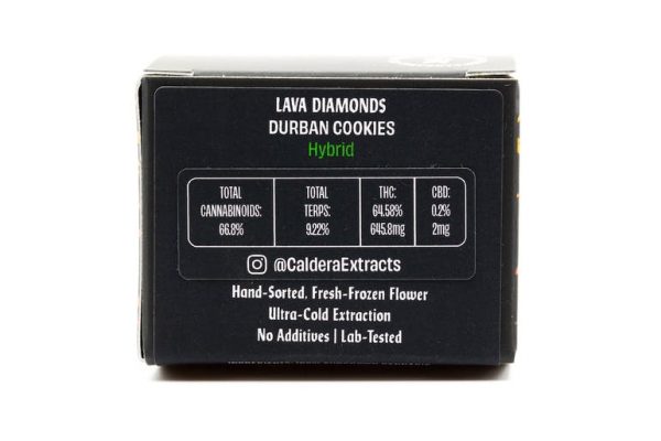 Durban Cookies Lava Diamonds 1g
