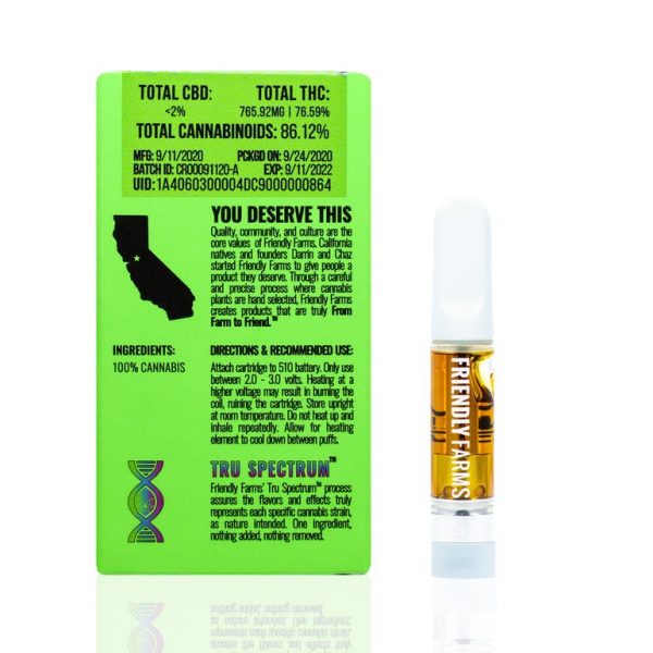 FF x AL - Alien Mints 1g Cured Resin Cartridge