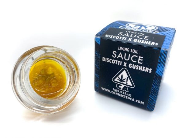 Living Soil Live Resin Sauce - Biscotti x Gushers